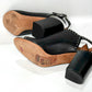 GIVENCHY Black Leather Studded Mules Sz 36