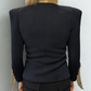 BALMAIN Military Blazer with Gold Chains Sz 38