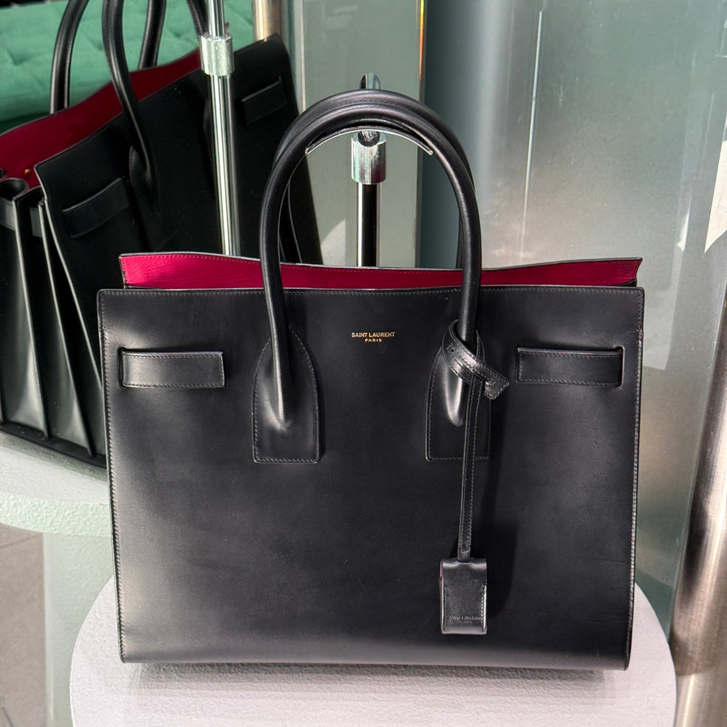 SAINT LAURENT Sac De Jour Tote Black