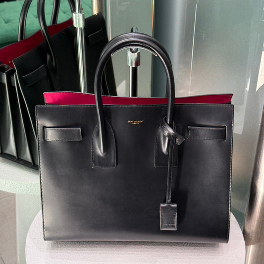 SAINT LAURENT Sac De Jour Tote Black