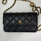 CHANEL Pearl Crush WOC - Black