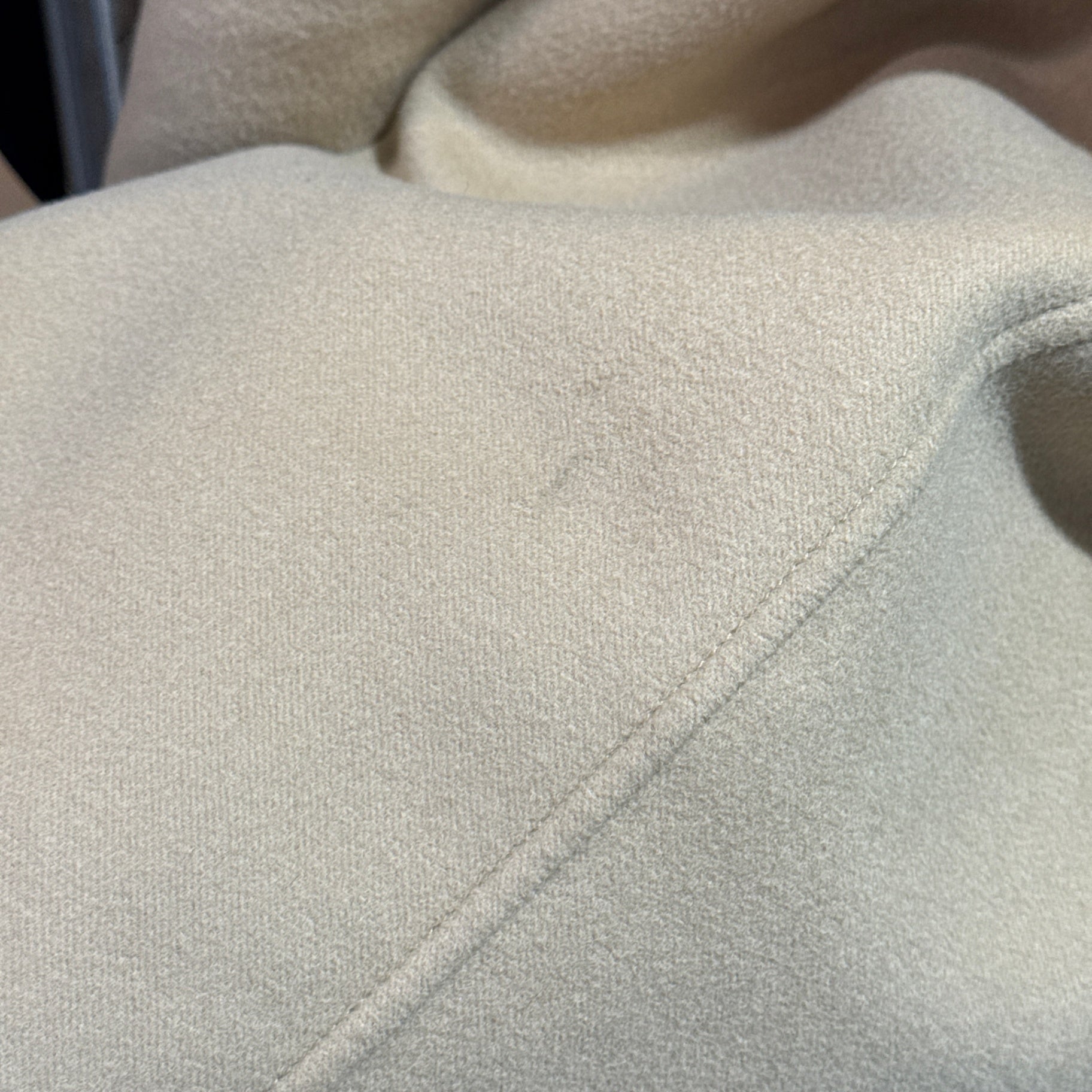 LOUIS VUITTON Camel Coat Sz 36
