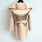 LOUIS VUITTON Camel Coat Sz 36