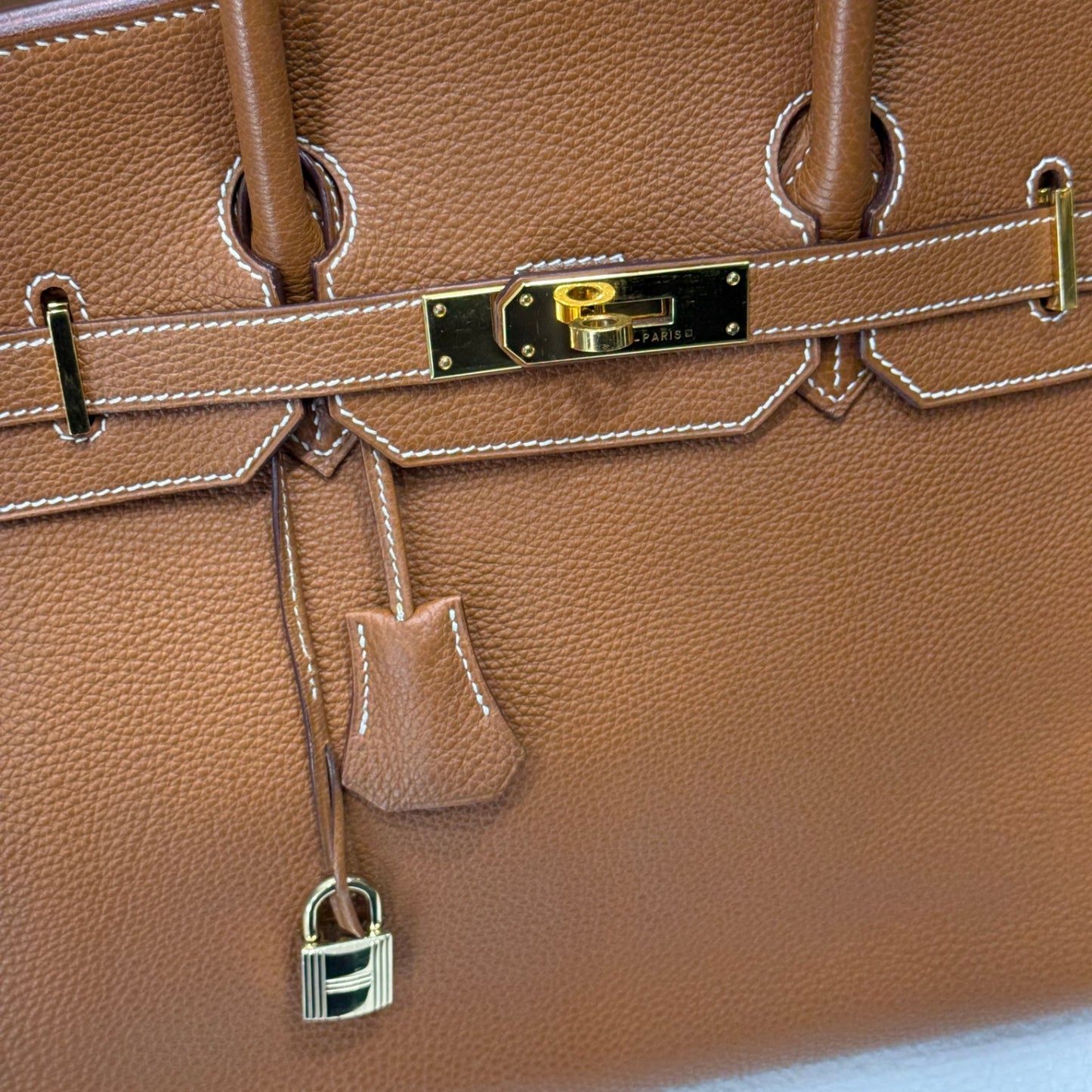 HERMÈS Birkin 35 Gold on Gold