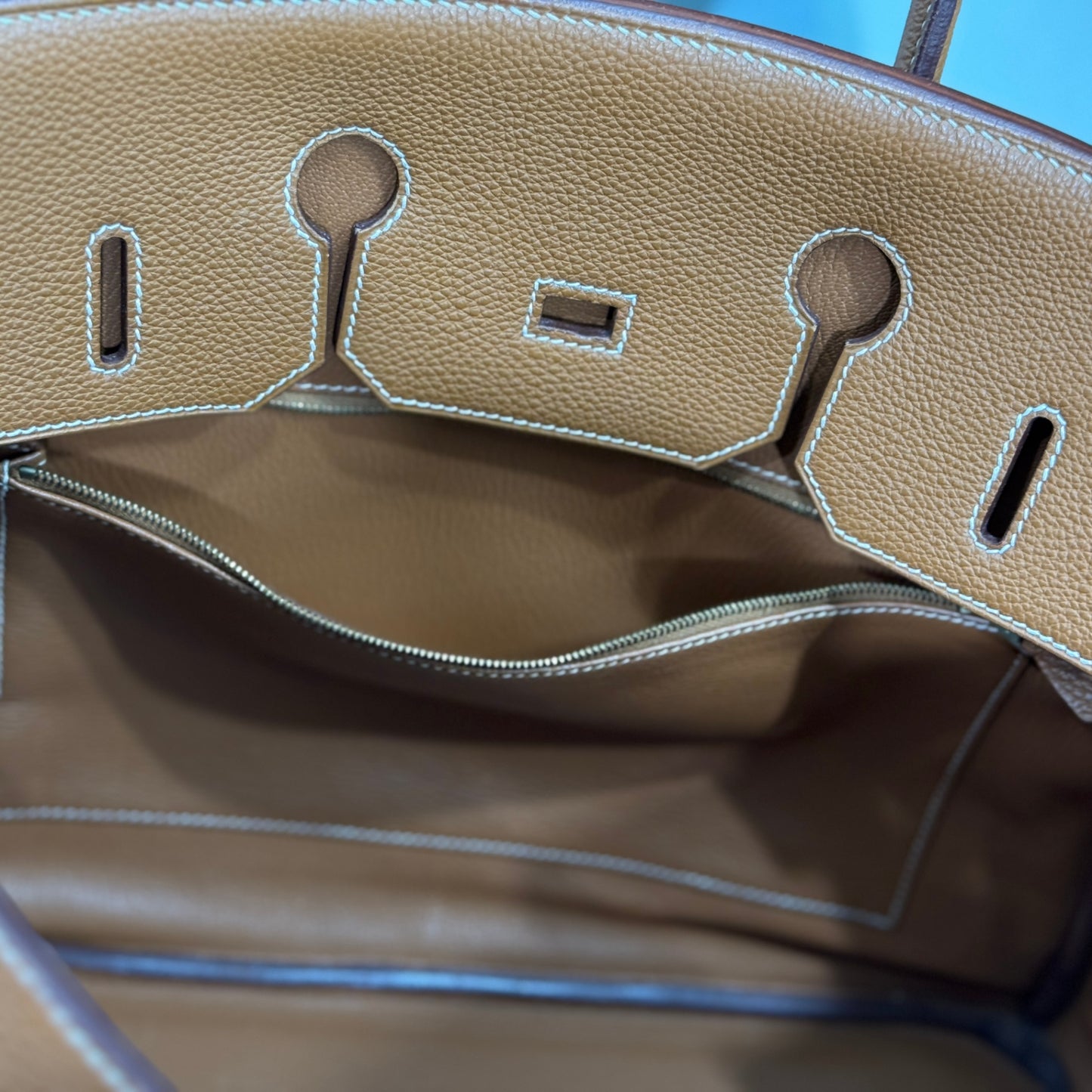 HERMÈS Birkin 35 Gold on Gold