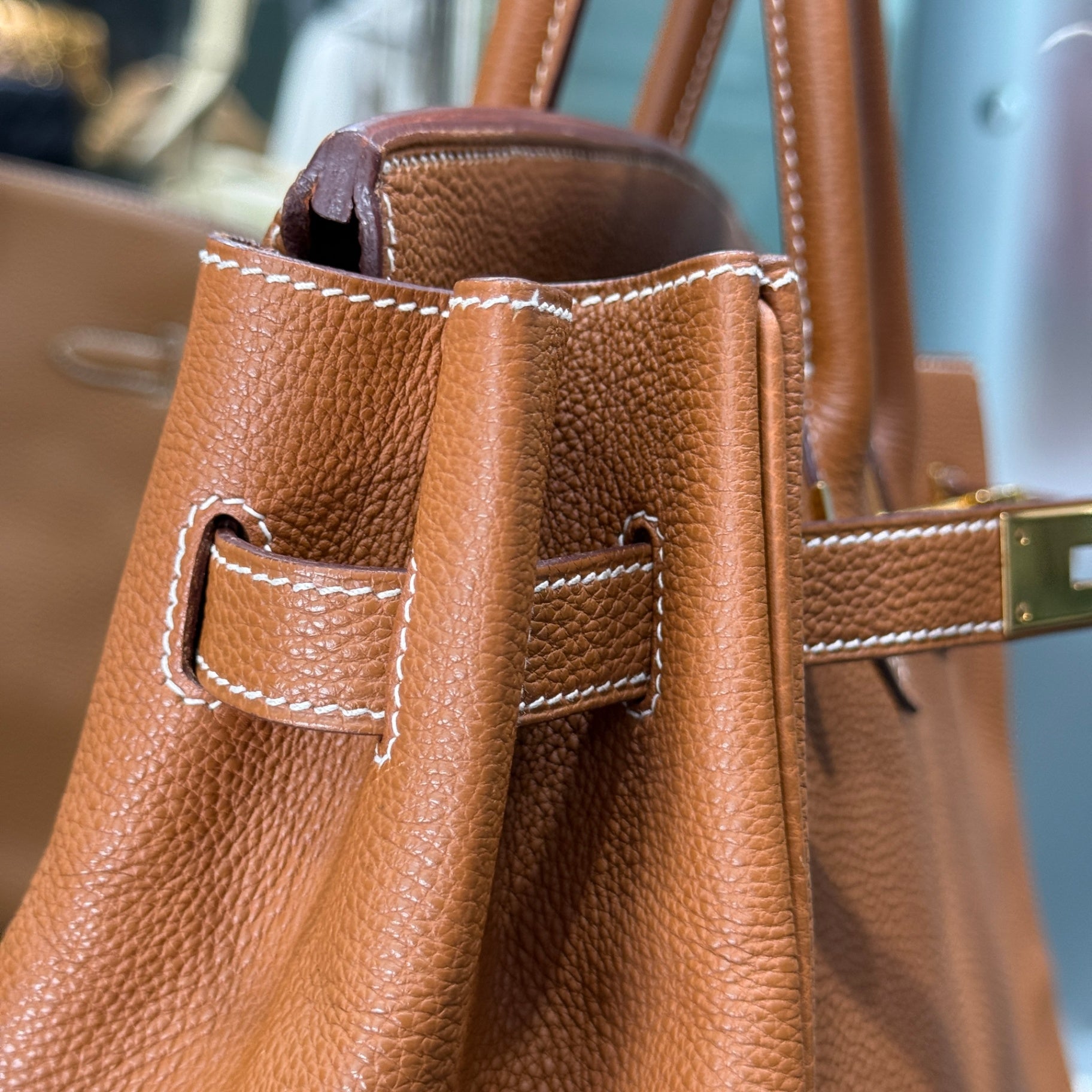 HERMÈS Birkin 35 Gold on Gold