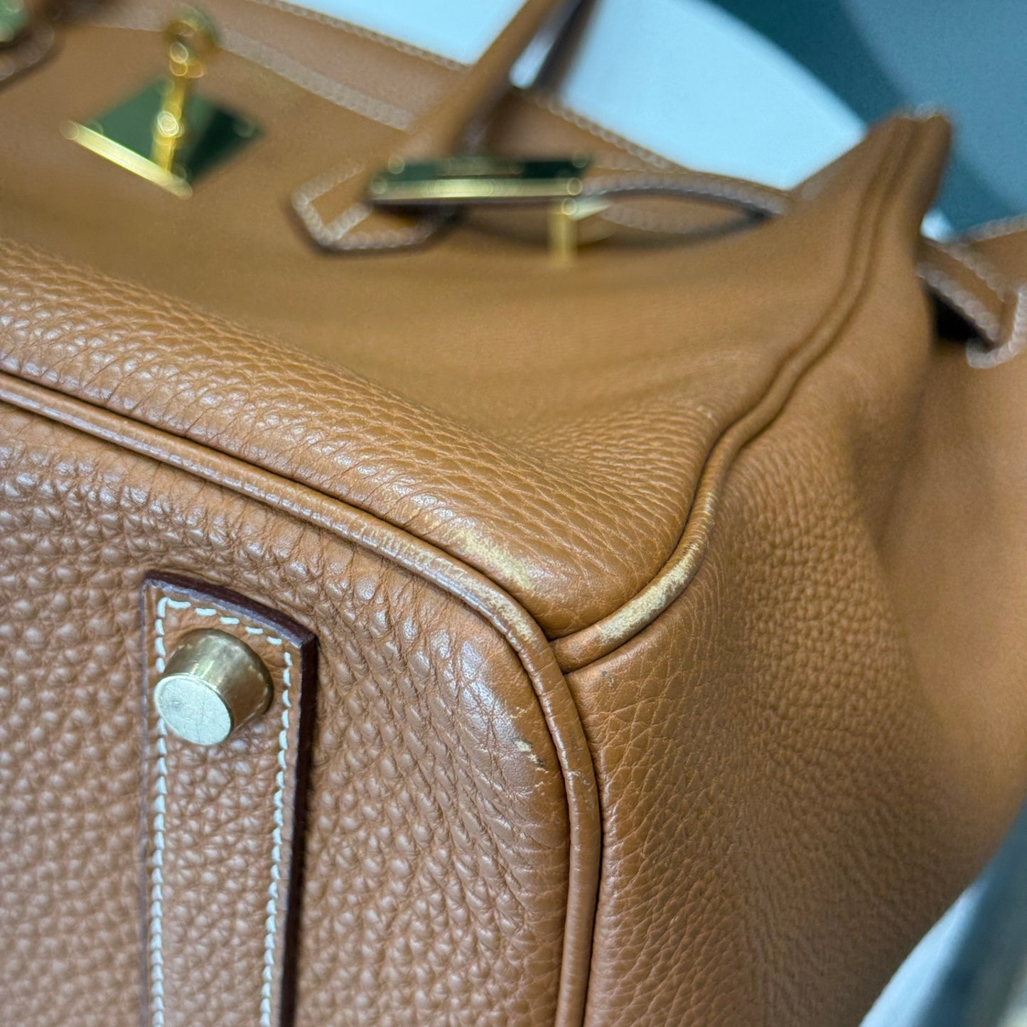 HERMÈS Birkin 35 Gold on Gold