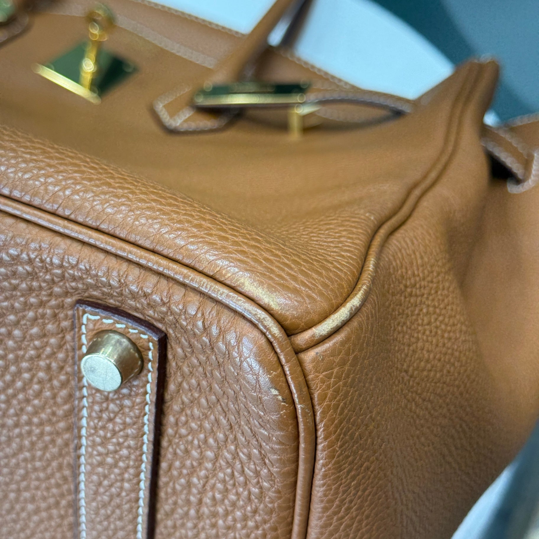 HERMÈS Birkin 35 Gold on Gold
