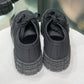 PRADA Re-Nylon Black Platform Sneakers Sz 38