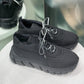PRADA Black Re-Nylon Sneakers Sz 38