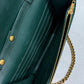 BALENCIAGA Green Croc WOC