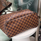 LOUIS VUITTON Brown Checked Neverfull