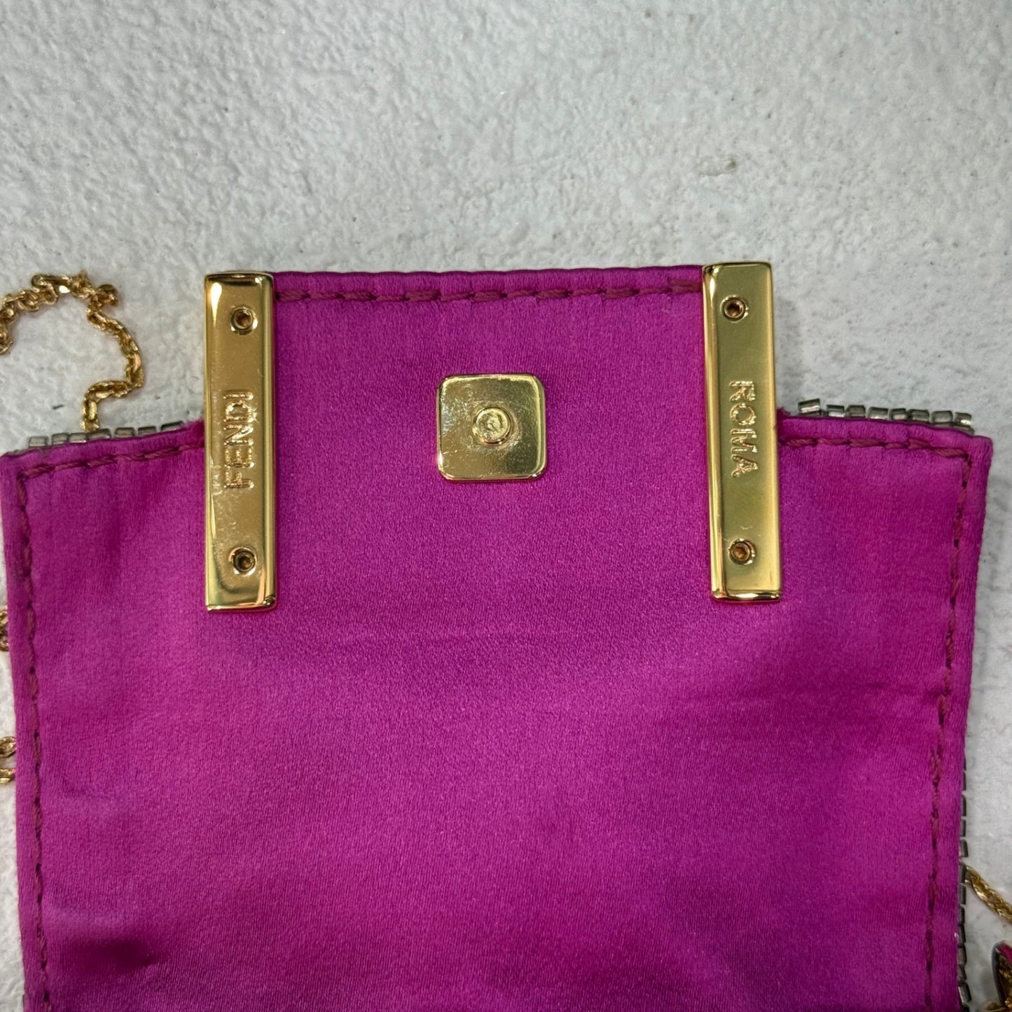 FENDI Sequin Nano Baguette Charm