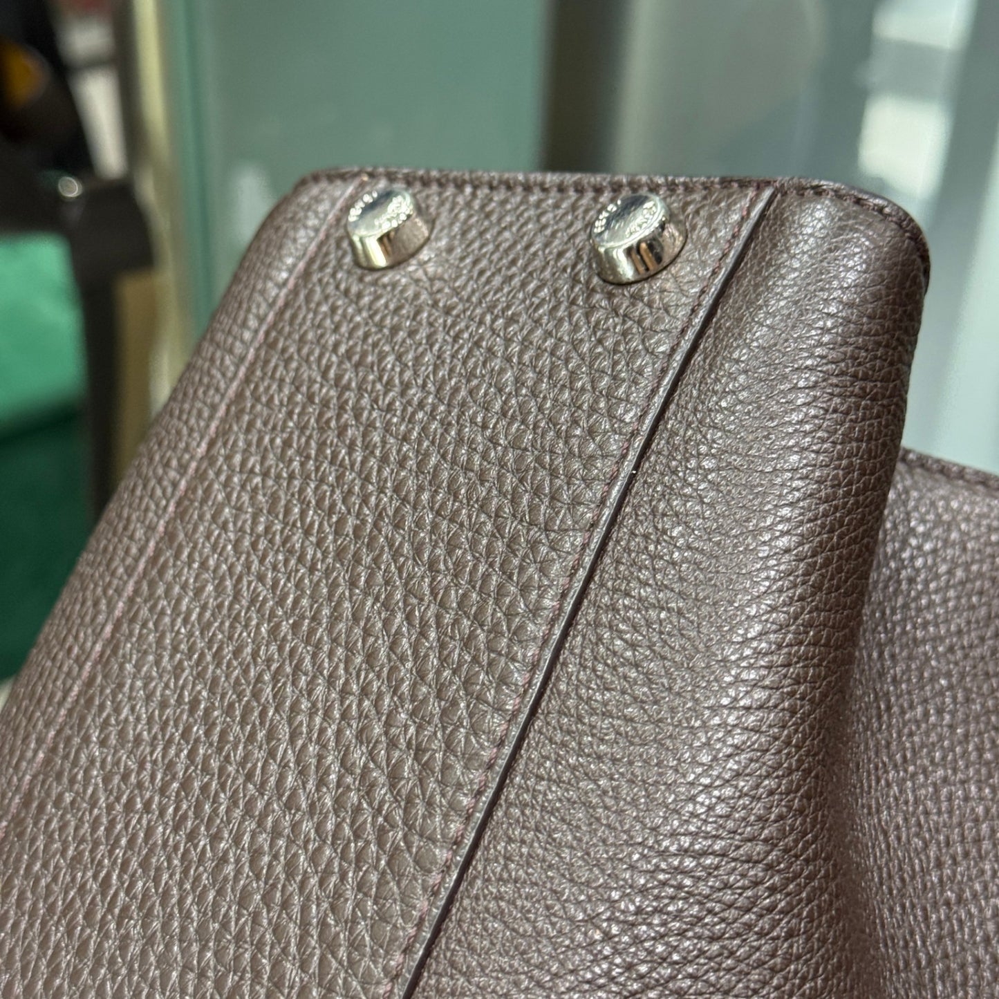 FENDI PeekABoo Chocolate Tote