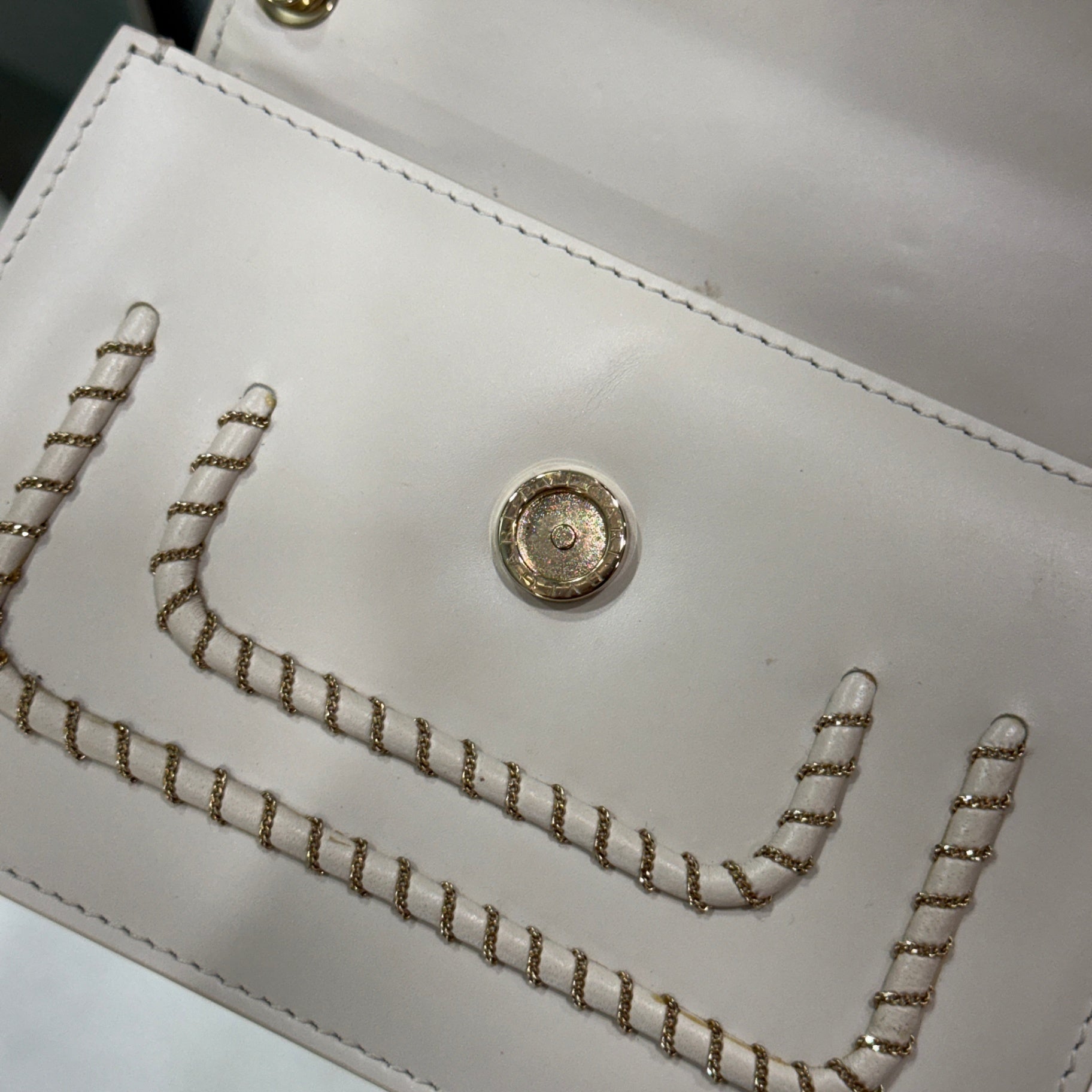 BVLGARI Serpenti Forever Creme Bag