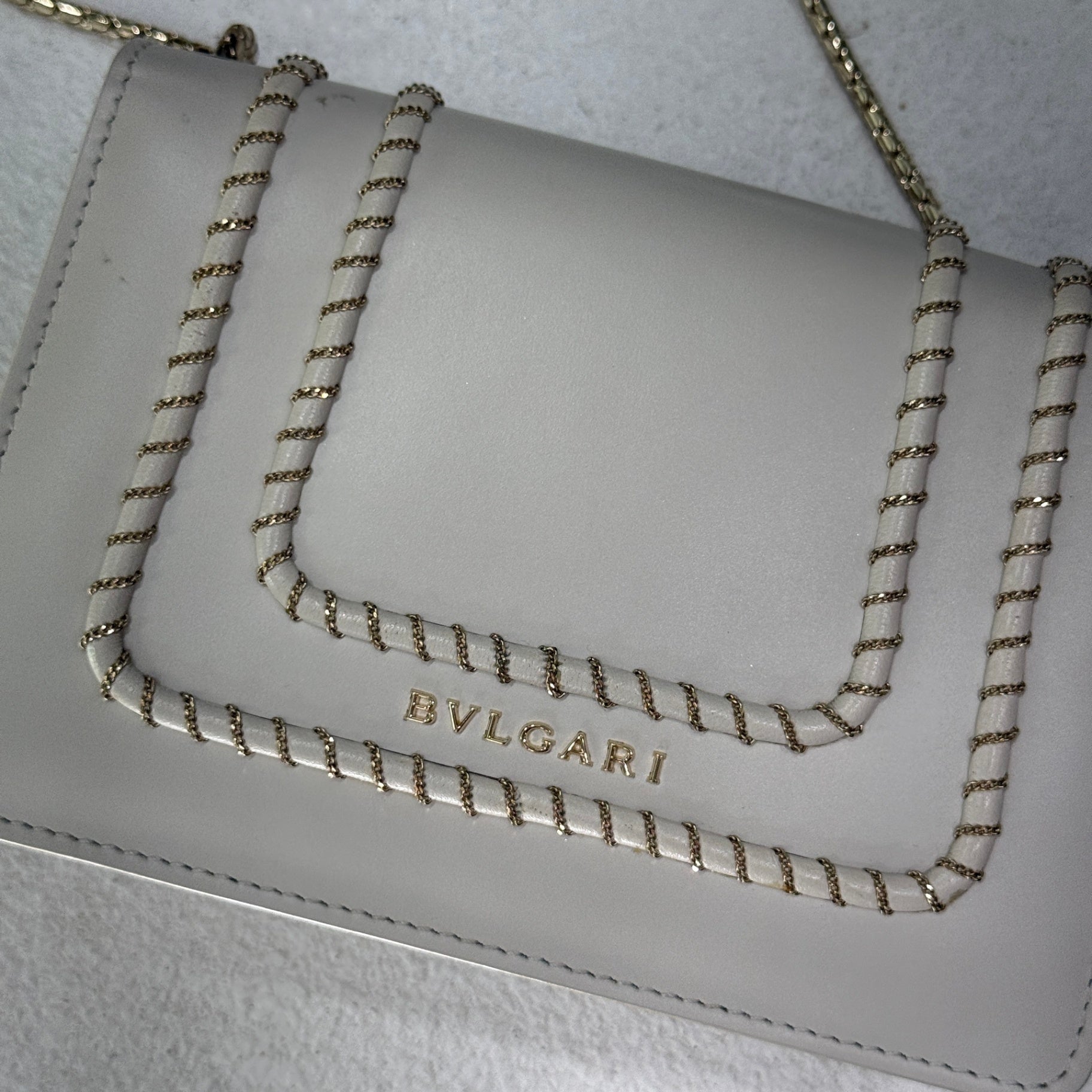 BVLGARI Serpenti Forever Creme Bag