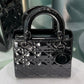 DIOR Lady Small Patent - So Black