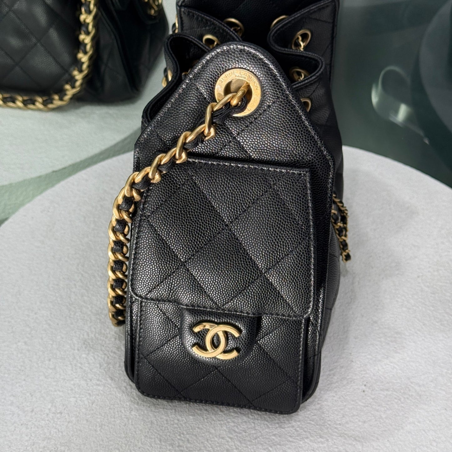 CHANEL 25 Mini - Black Caviar