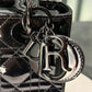 DIOR Lady Small Patent - So Black