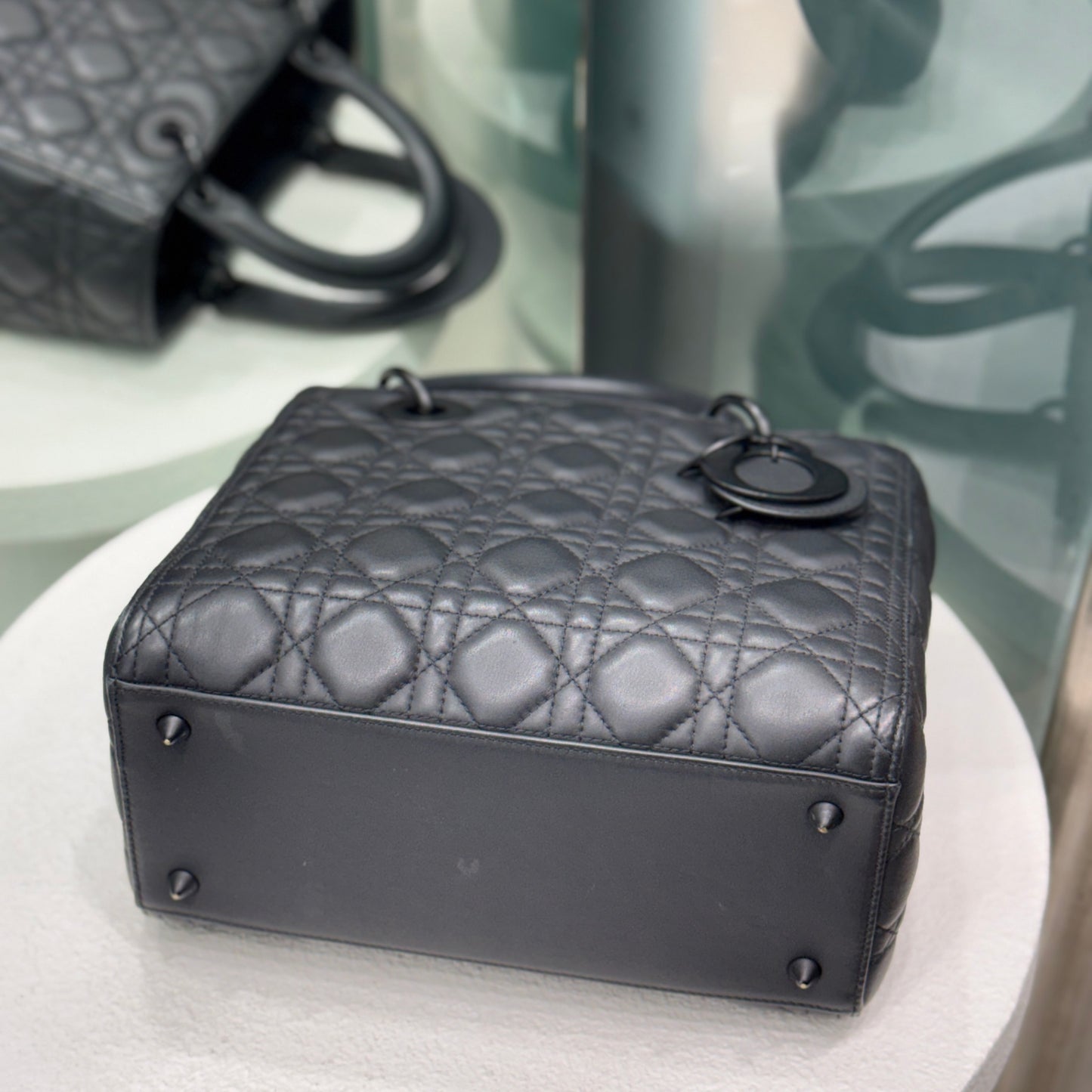 DIOR Lady Medium Ultramatte - Black