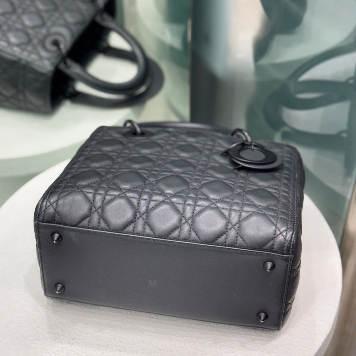 DIOR Lady Medium Ultramatte - Black