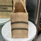 DIOR Book Tote Medium Beige Cannage