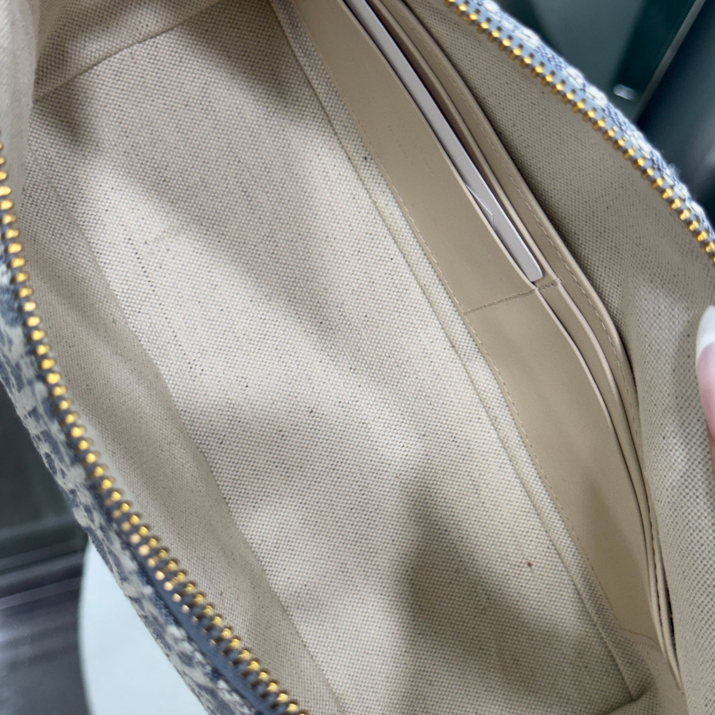 DIOR Blue Diorstar Shoulder Bag - Denim