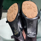 GANNI Sue Heeled Mules Black Sz 38