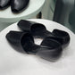 JUDE Black Flats Sz 37