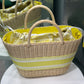 DIOR Dioriviera Hat Basket Bag - Yellow
