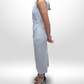 RACHEL GILBERT One-Shoulder Light Blue Midi Dress Sz 10