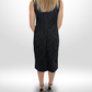 SACHIN & BABI Black Lace Crystal Dress Sz 10