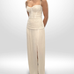 MANNING CARTEL Creme Maxi Dress Sz 8