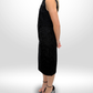 SACHIN & BABI Black Lace Crystal Dress Sz 10