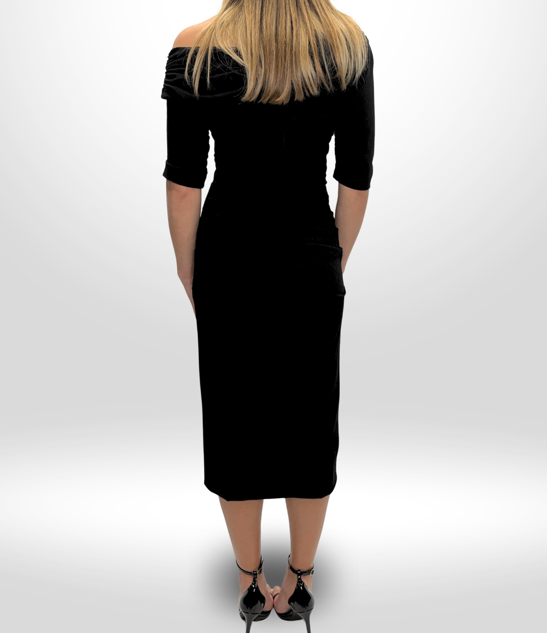 DOLCE & GABBANA Black Dress Sz 42
