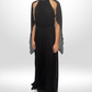 RACHEL GILBERT Black Evening Pant Suit Sz 10