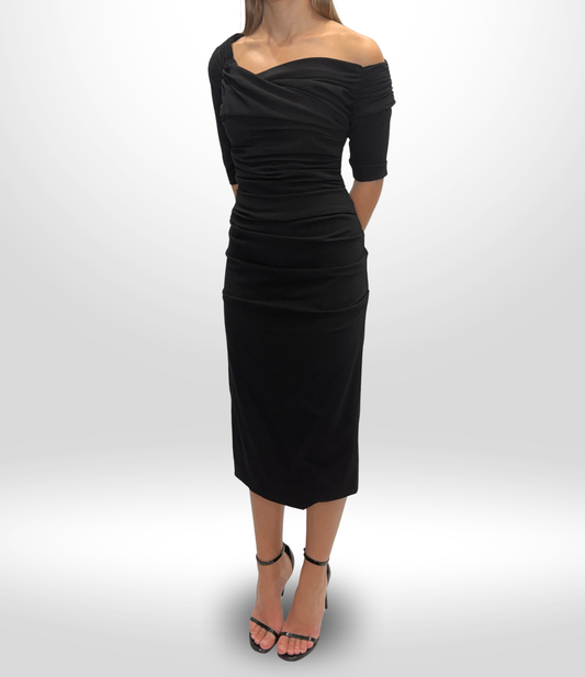DOLCE & GABBANA Black Dress Sz 42