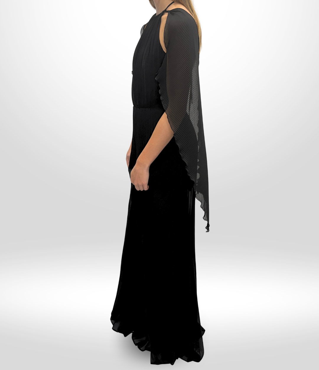 RACHEL GILBERT Black Evening Pant Suit Sz 10
