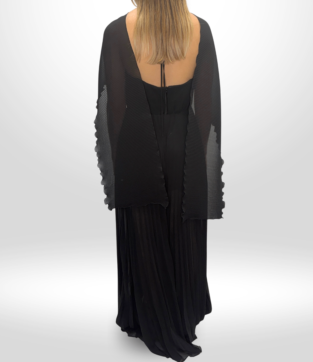 RACHEL GILBERT Black Evening Pant Suit Sz 10