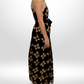SCANLAN THEODORE Black Floral Evening Dress Sz 10