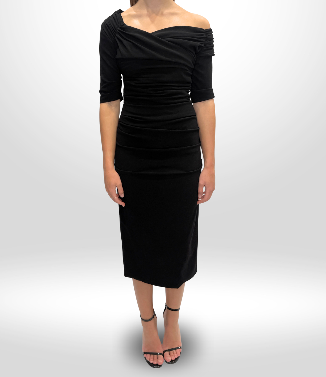 DOLCE & GABBANA Black Dress Sz 42
