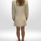 CHANEL Creme Tweed Tunic Sz 38