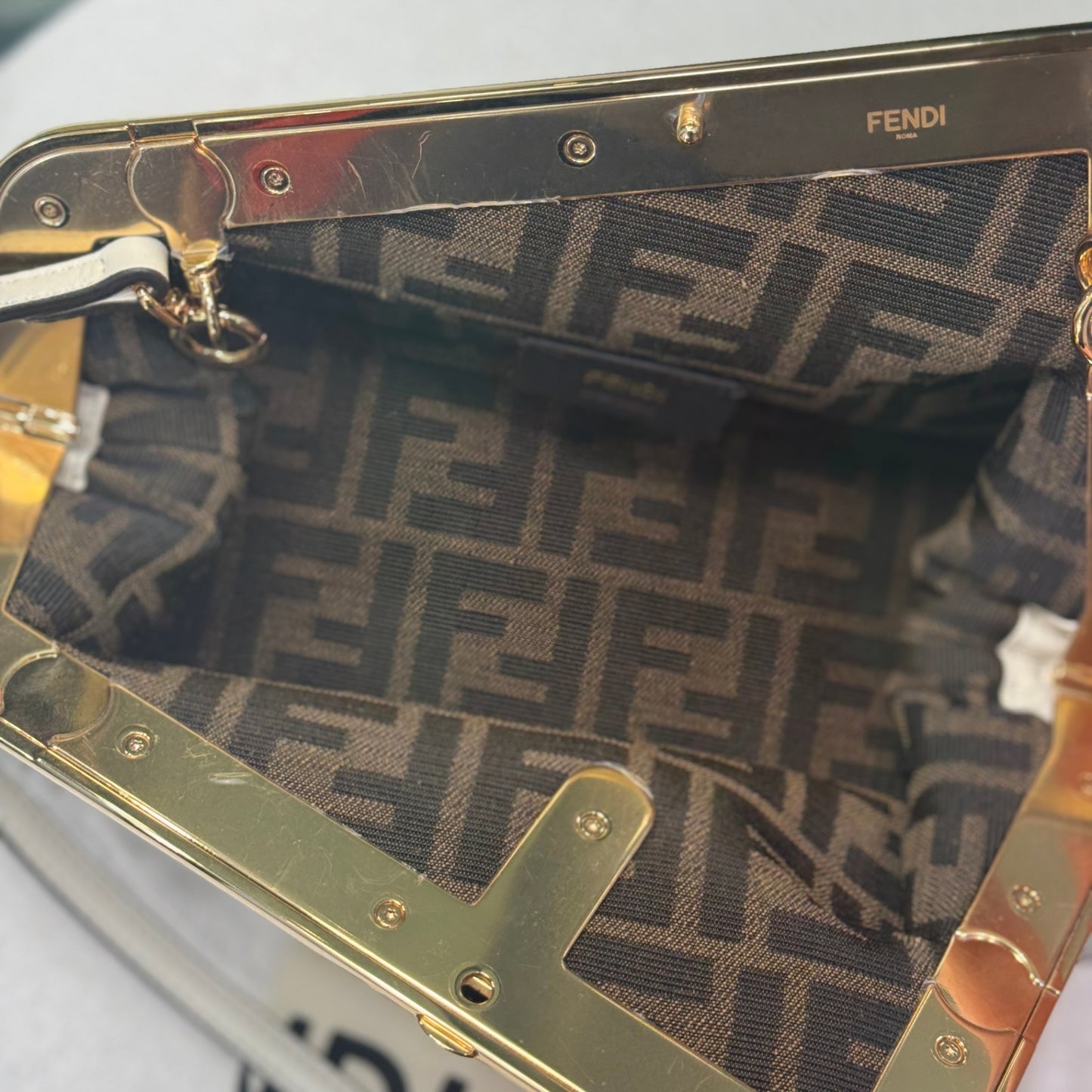 FENDI First Shearling - Creme