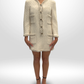 CHANEL Creme Tweed Tunic Sz 38