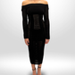 Balmain Vintage Black Dress Sz S