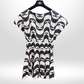 CHANEL Coco Mark Cotton Dress Sz 38
