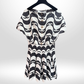 CHANEL Coco Mark Cotton Dress Sz 38