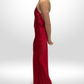 RETROFETE Red Silk Justine Dress Sz XS