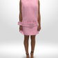 PATOU Pink Shift Dress Sz 42