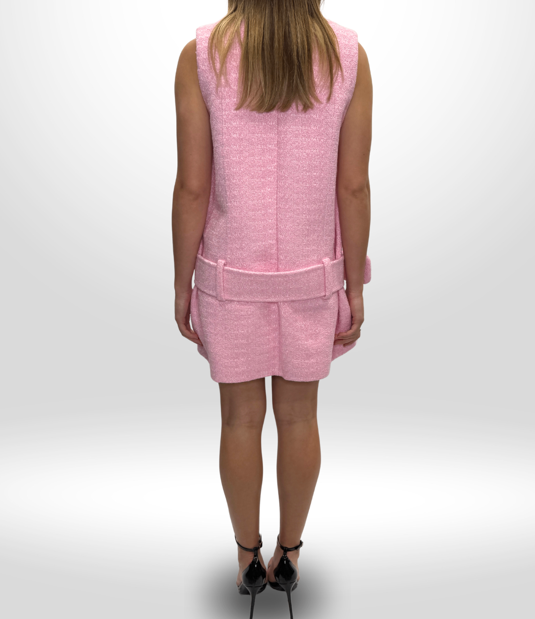 PATOU Pink Shift Dress Sz 42